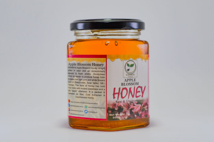 Apple Blossom Honey 500g